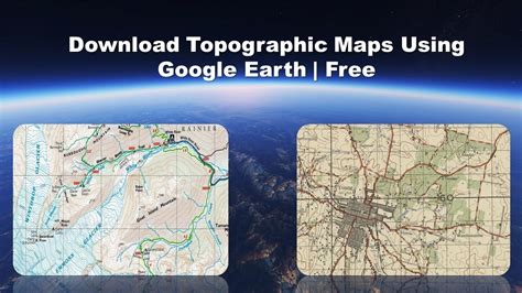 Topographic Map for Google Earth